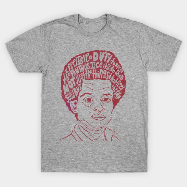 Audre Lorde T-Shirt by SimoneTamara